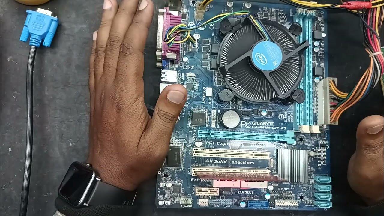 CPU fan spin for a second then turn off immediately II How to repair YouTube