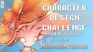 Character Design Challenge: Mushroom Fighter