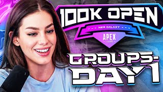 DOMINATING DAY 1 OF $100,000 HER GALAXY APEX TOURNAMENT !!! | Lululuvely