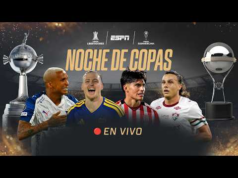 🔴 RECOLETA VS. BOCA EN VIVO | OCTAVOS DE FINAL | NOCHE DE COPAS | Libertadores y Sudamericana 2026