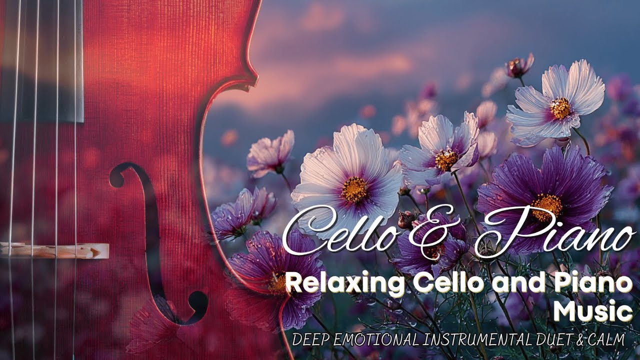 Relaxing Cello & Piano Music for Deep Study | Emotional Instrumental ...