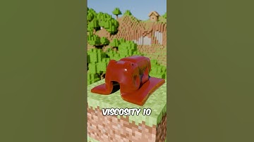 What is the Invisible #minecraft Mob? | Animation #blender #satisfying #art