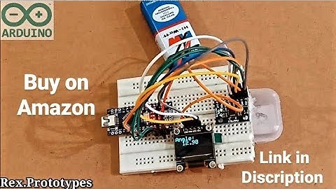 Arduino digital protractor