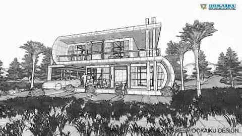 BLUEPRINT MODERN HOUSE ANIMATION using LUMION