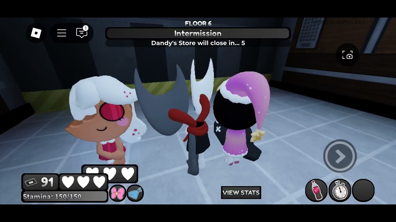 playing dandys world with friends - YouTube