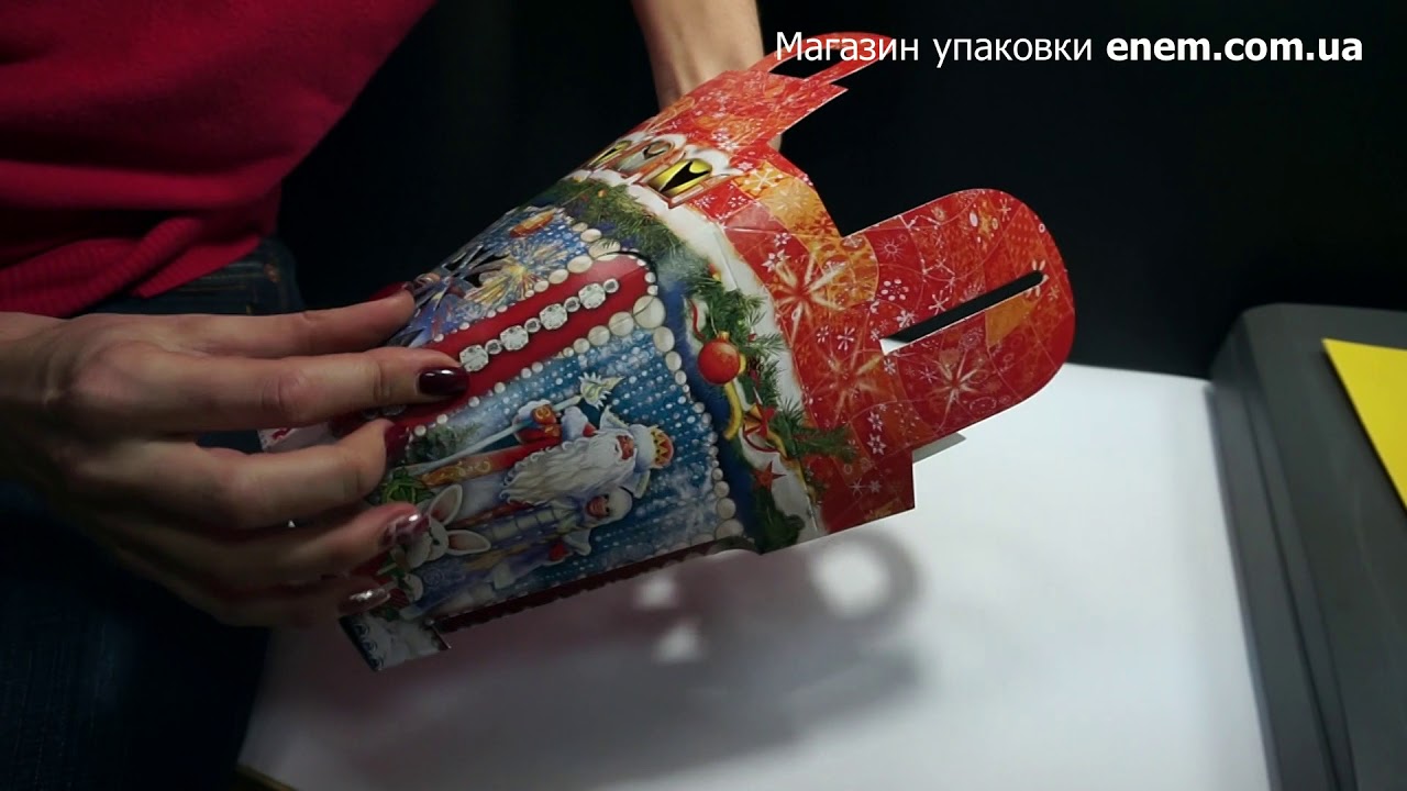 Как Собрать Новогодний Коробка