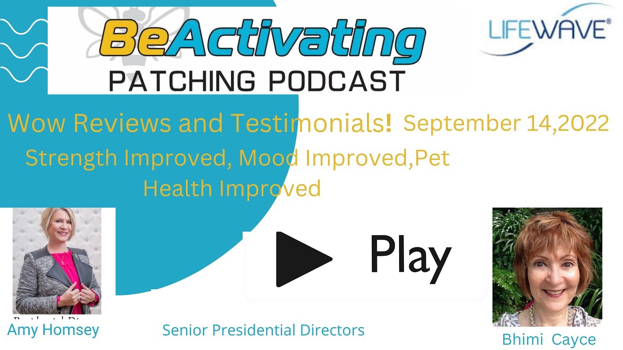 X39 Stem Cell Activation Patch Review Testimonials Podcast Sept 14 X39 stem cell activation patch review testimonials podcast sept 14