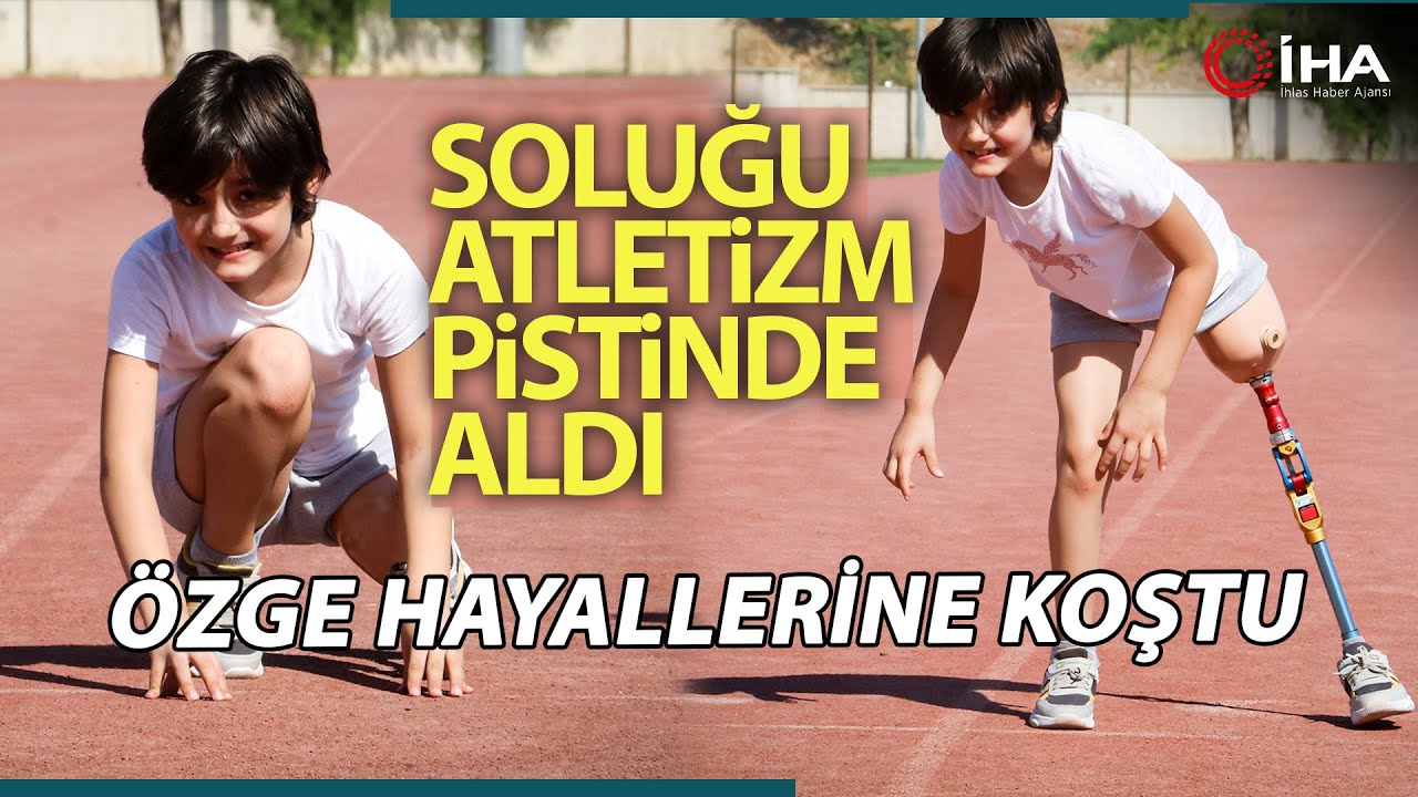 Hayaliydi Gerçek Oldu Minik Özge Yeni Protez Bacaklarıyla Hayallerine Koştu