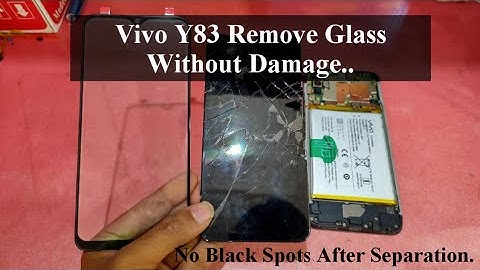Vivo Y81 Y83 Touch Glass Separate OCA Glue Remove Easy Steps || Remove Display Without Damage.