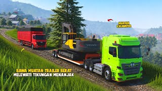 Hino Trailer Has a New Load🔥Testing the Trailer Load Through the Newly Renovated Offroad Track🔥BS... screenshot 2