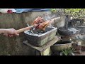 How to cast a wood stove with old plastic barrels | The idea of making a fire stove with cement