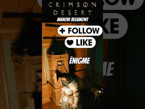 Coffre fort manoir Bleumont Crimson Desert #viralshorts #crimsondesert