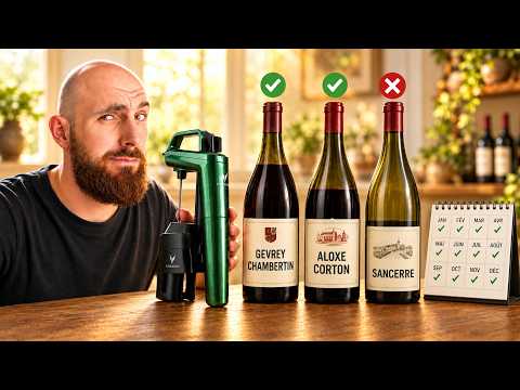 Coravin, mon avis après 1 an : je regoûte 3 vins ouverts il y a 1 an