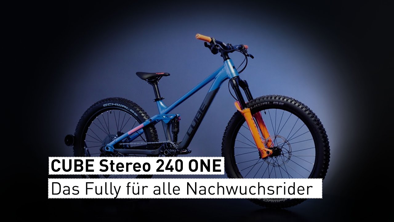 CUBE Stereo 240 ONE 2023 | Das Fully fr alle Nachwuchsrider | CUBE Store  Chiemsee Showcase