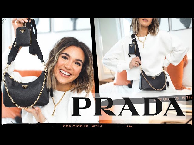 Unboxing Prada Bag: Saffiano Leather Prada Odette Bag 