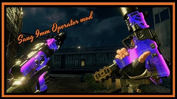 Black ops 4: Saug 9mm operator mod?