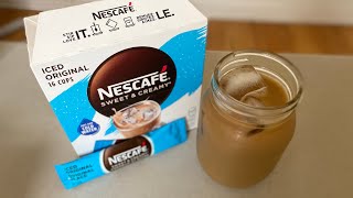 Iced original Nescafe sweet & creamy 🇨🇦