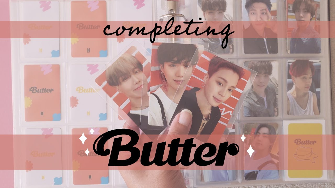 Completing my BTS Butter Collection (final pulls + binder organization) - ♡ HAPPY BIRTHDAY NAMJOON ♡