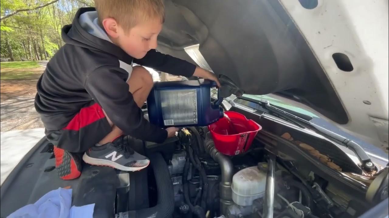 2019 Duramax oil change (how to) - YouTube