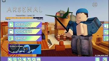 Getting The Frog Melee Skin in roblox arsenal