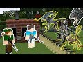 DESAFIO DA BASE VS APOCALIPSE DE ALIENÍGENAS NO MINECRAFT!!