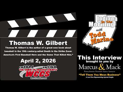 Indiana in the Morning Interview: Thomas W. Gilbert (04-02-26)