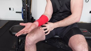 How to wrap the forearm - flossing bands