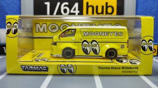 1/64 Tarmac Works X Mooneyes Toyota Hiace Widebody