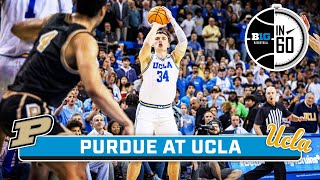 Purdue at UCLA | Jan. 21, 2026 | B1G Basketball in 60