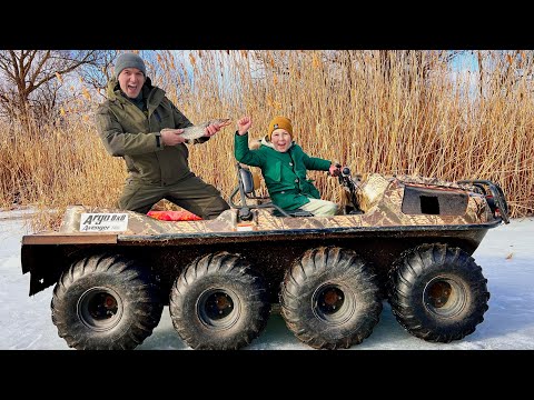 Мы Хотели ПРОСТО Порыбачить в Лунке... Бешенный КЛЕВ