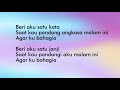 Kau Bintang - Hanggini (Lyrics)