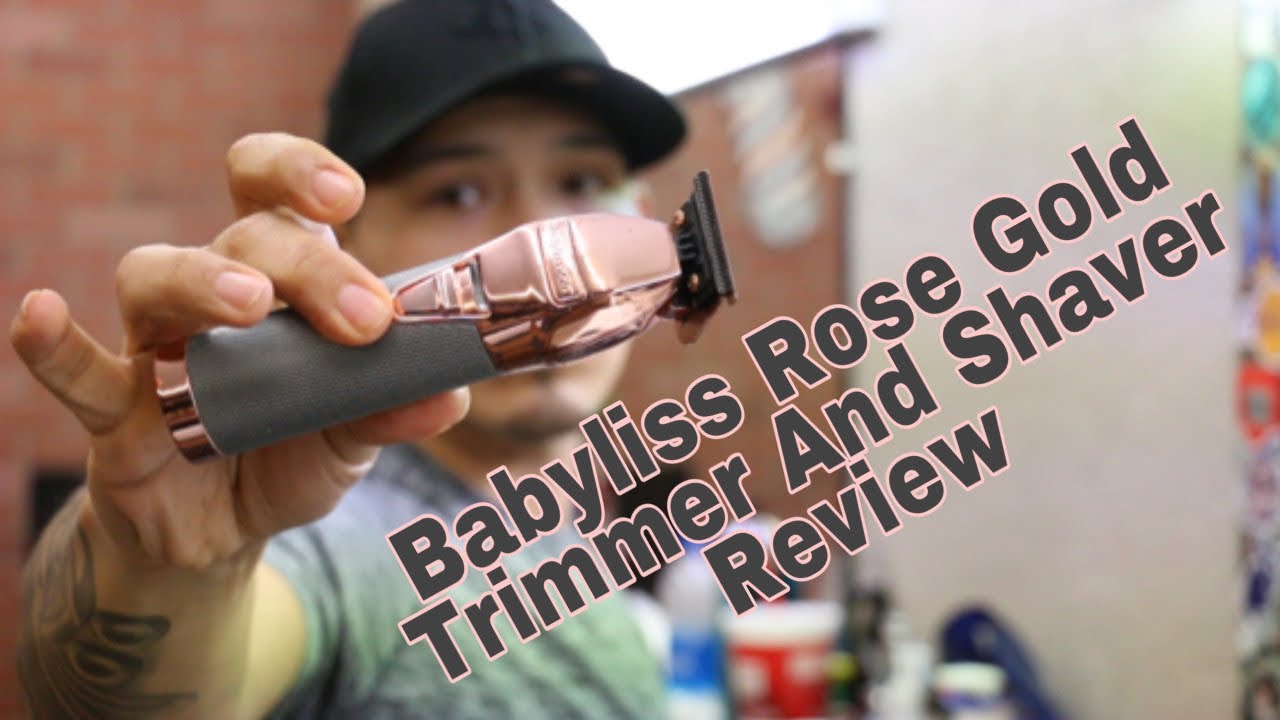 babyliss rose gold trimmer review