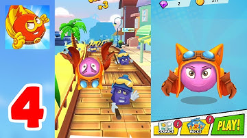 Red Ball Super Run | Gameplay Walkthrough Part 4 | New Location