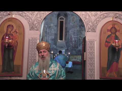 გორისა და ატენის მიტროპოლიტ ანდრიას ქადაგება 28.08.2019წ.