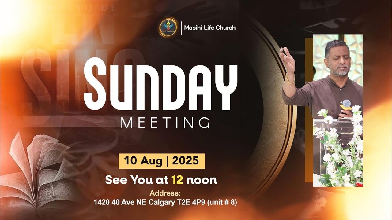 SUNDAY ONLINE SERVICE | August 10th 2025 | Masihi Life Church Calgary