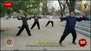 Muestra de Tai Chi Chuan estilo SUN de la Escuela WuHsingChuan Kung Fu (algunos alumnos mostrando)