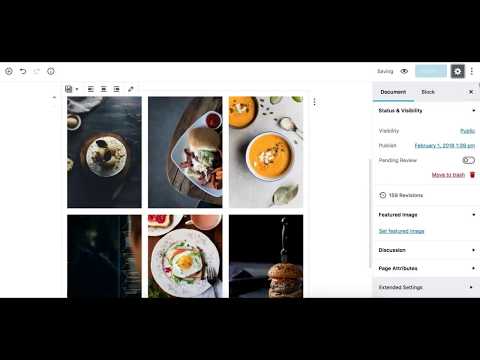 Gallery Block - Overview & How to Use Guide - Gutenberg WordPress Editor