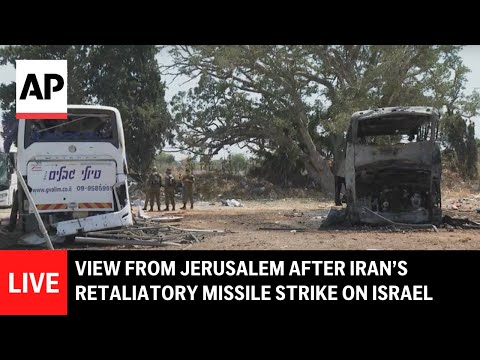 LIVE: Scene of attack in Herzliya after Iran’s retaliatory missile strike on Israel Episode cover