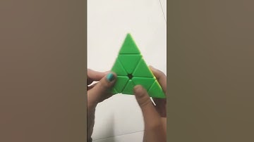 pyraminx trick called sledge hammer | please subscribe