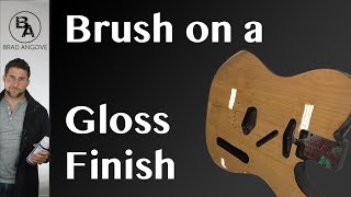 How to Brush On a Beautiful Gloss Finish
