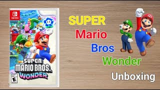 Unboxing Super Mario Bros Wonder...