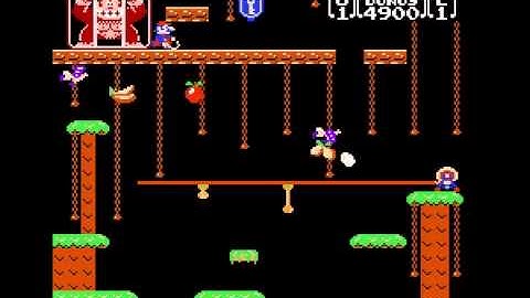 Donkey Kong Classics Playthrough(NES / Nintendo) - Vizzed.com Play