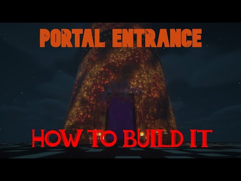 how to make a portal entrance | How to prison #1