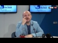 Российский журналист и телеведущий, писатель Игорь Оболенский в программе 'Разворот'  MIX TV