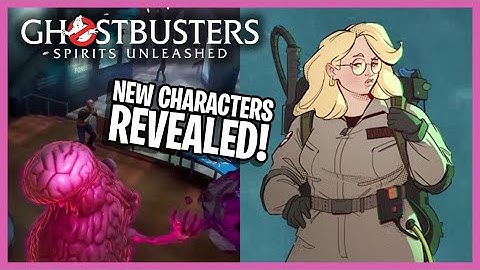 New characters revealed for Ghostbusters: Spirits Unleashed + concept art of player customizer!