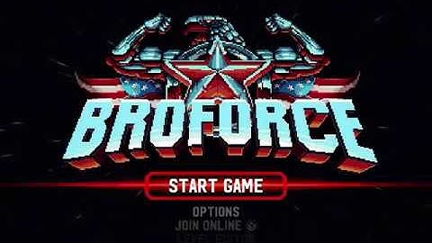 Broforce (Co-Op) Part 1: Brohard With A Vengeance