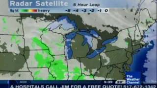 Local Forecast with Winter Storm Warning- February 8, 2010