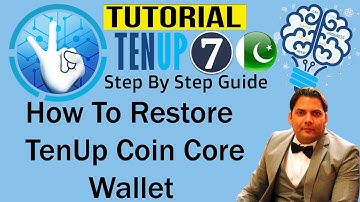 How To Restore TenUp Coin Core Wallet | TenUp Coin Wallet Tutorial