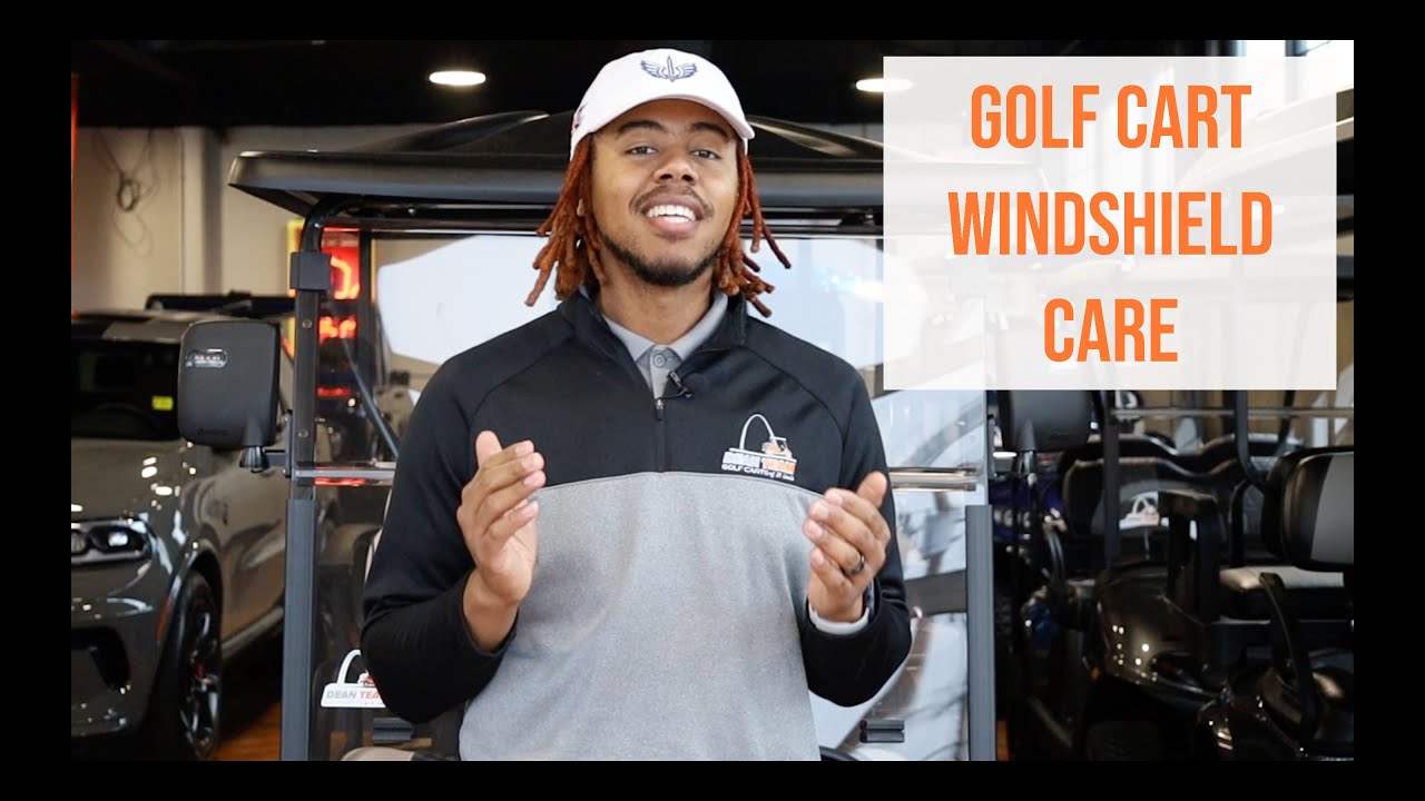 Golf Cart Windshield Care Dean Team Golf Carts YouTube