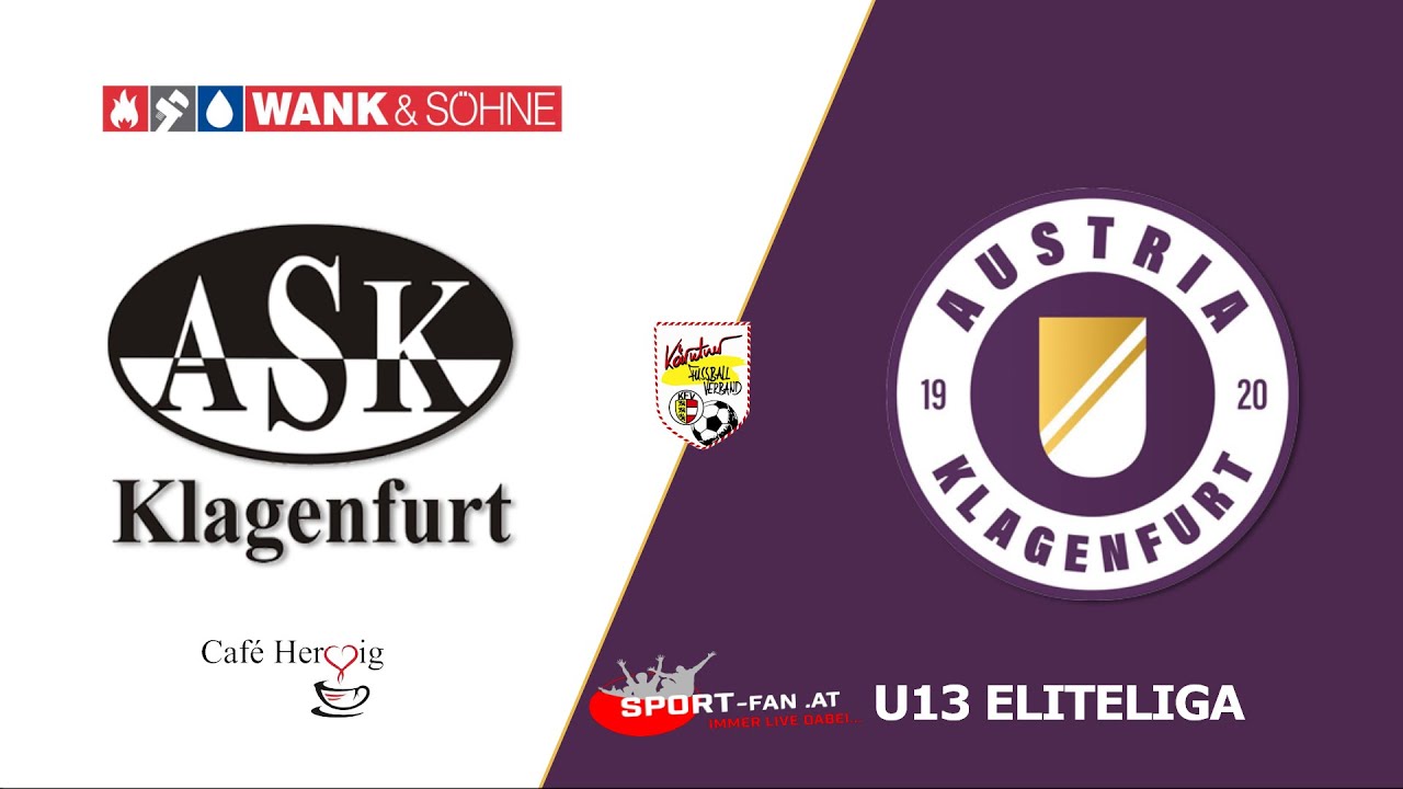 Livestream Eliteliga U13 ASK Klagenfurt - Austria Klagenfurt